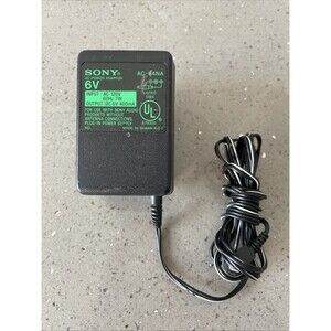 Sony AC power adapter 6V ac-64na Original Authentic